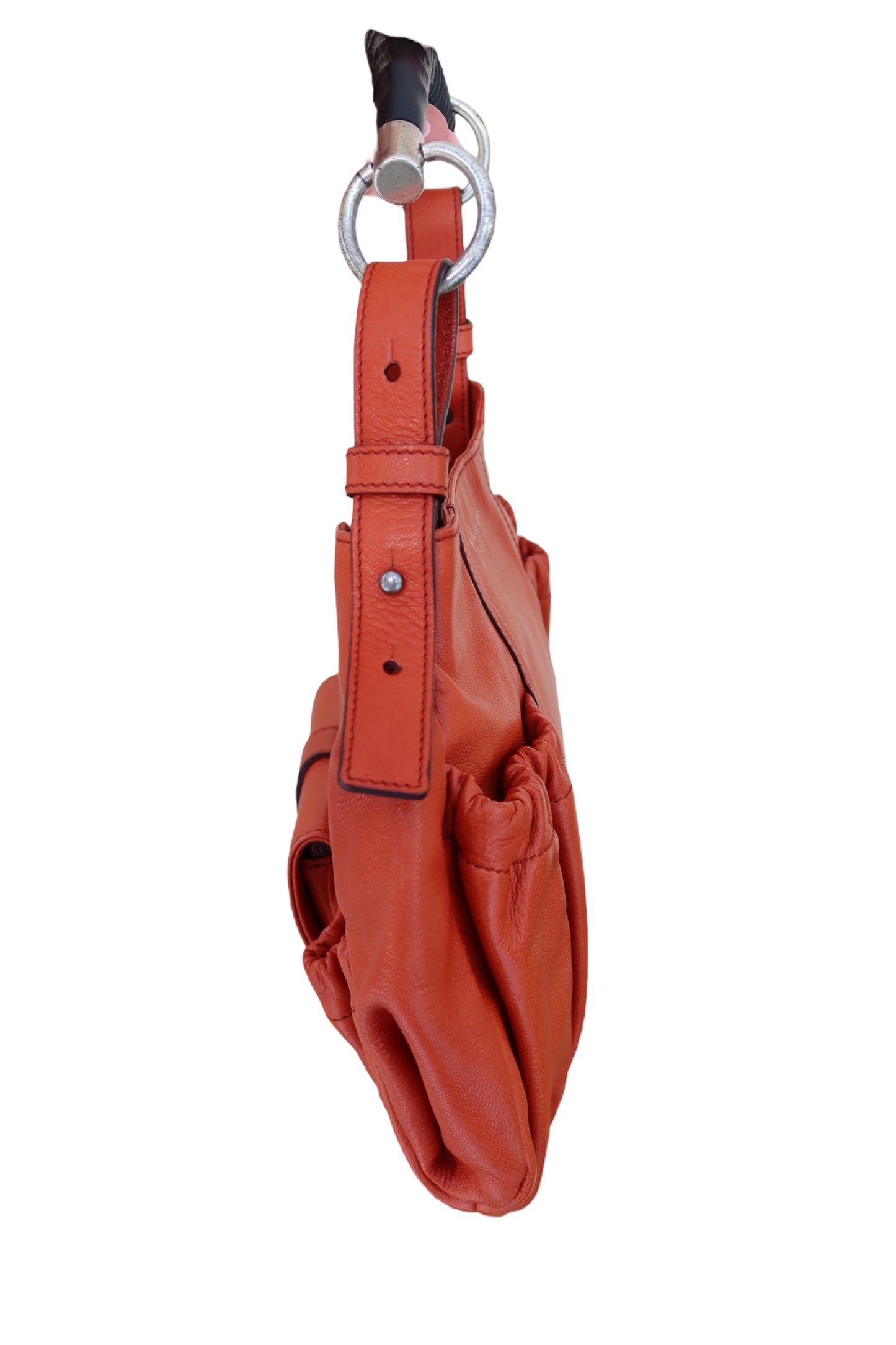 Yves Saint Laurent Mala Mala orange bag
