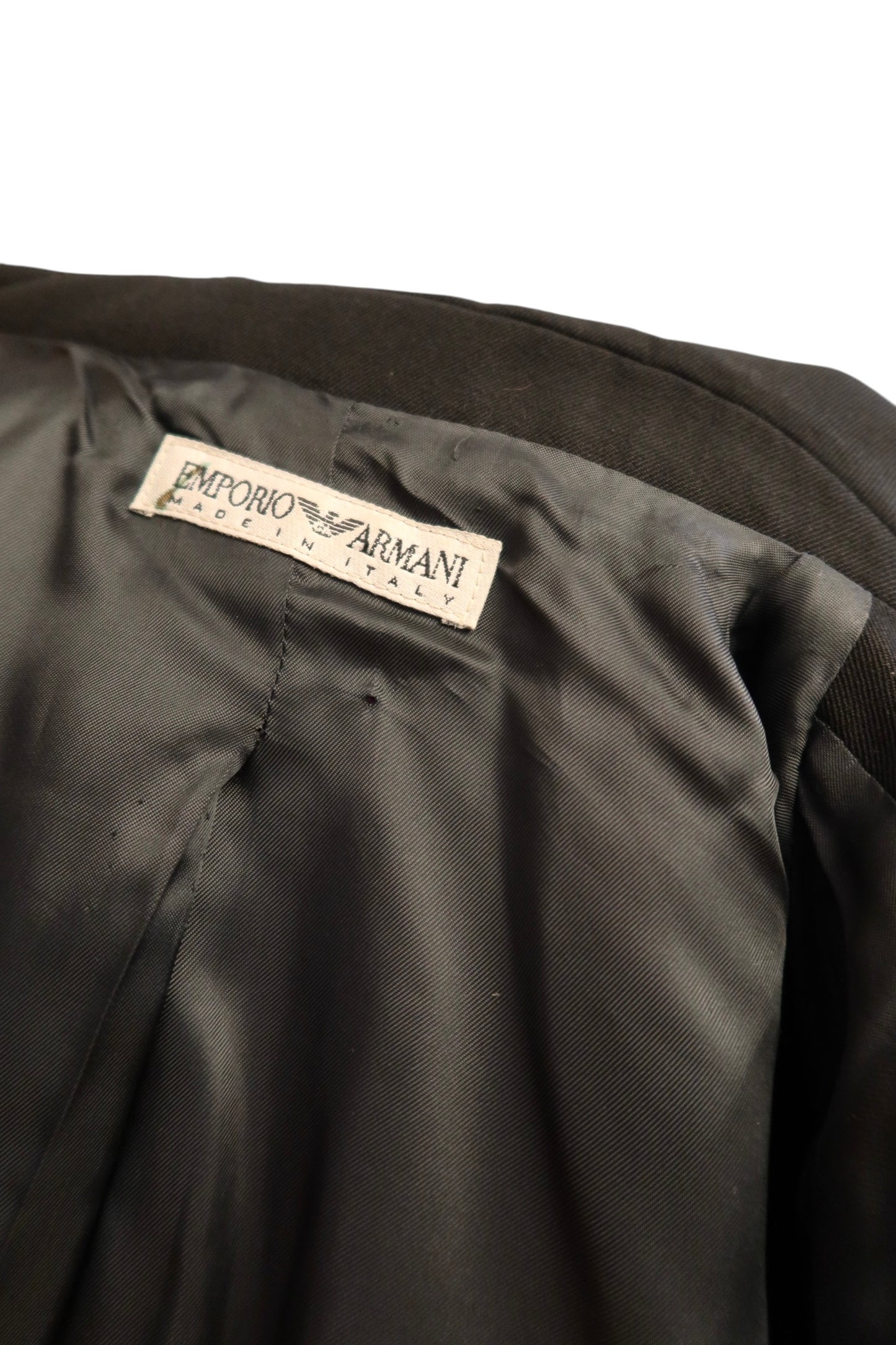 Emporio Armani navy, black and red zip up jacket size 38