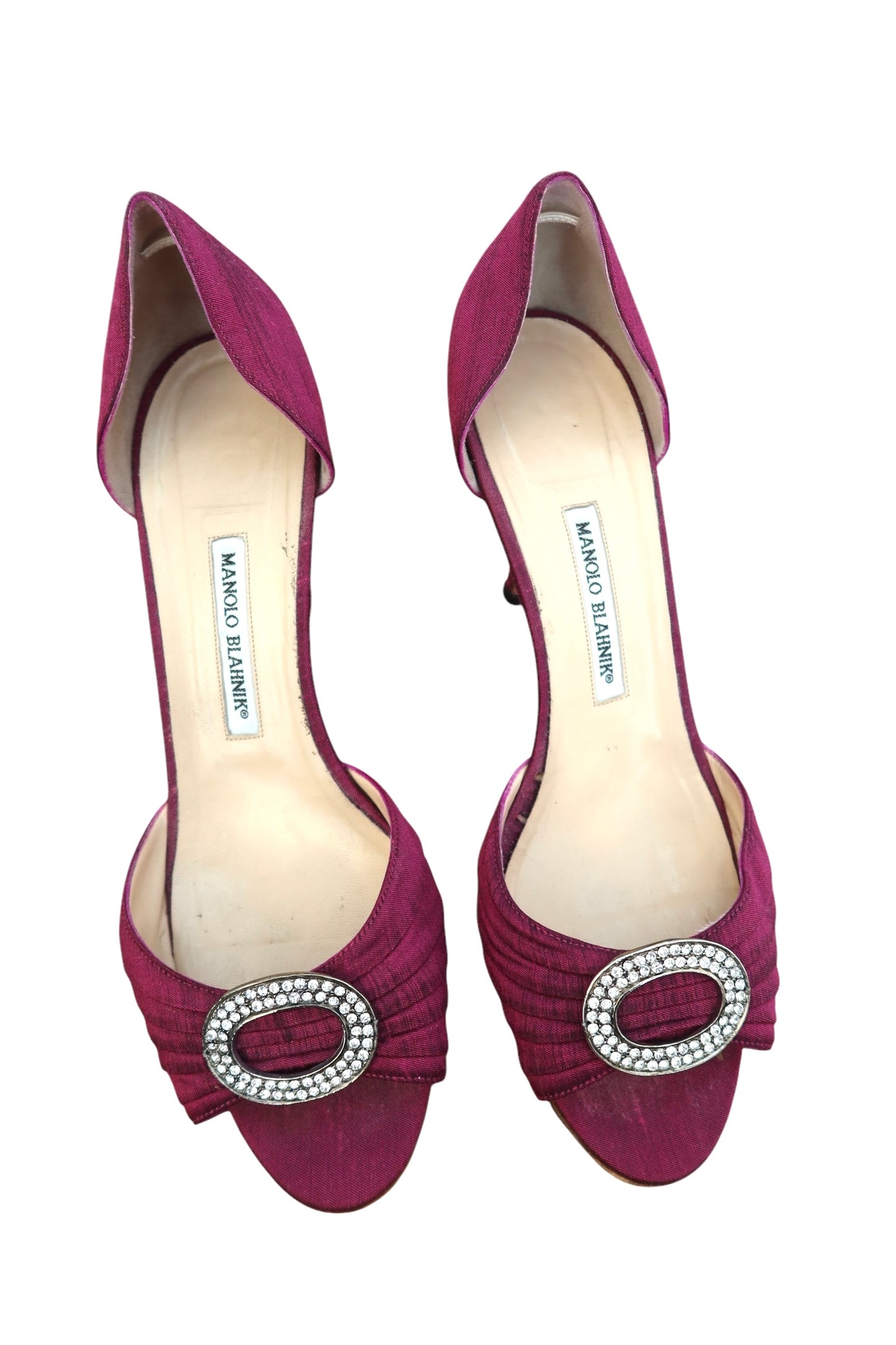 Manolo Blahnik Sedaraby embellished heels (42)