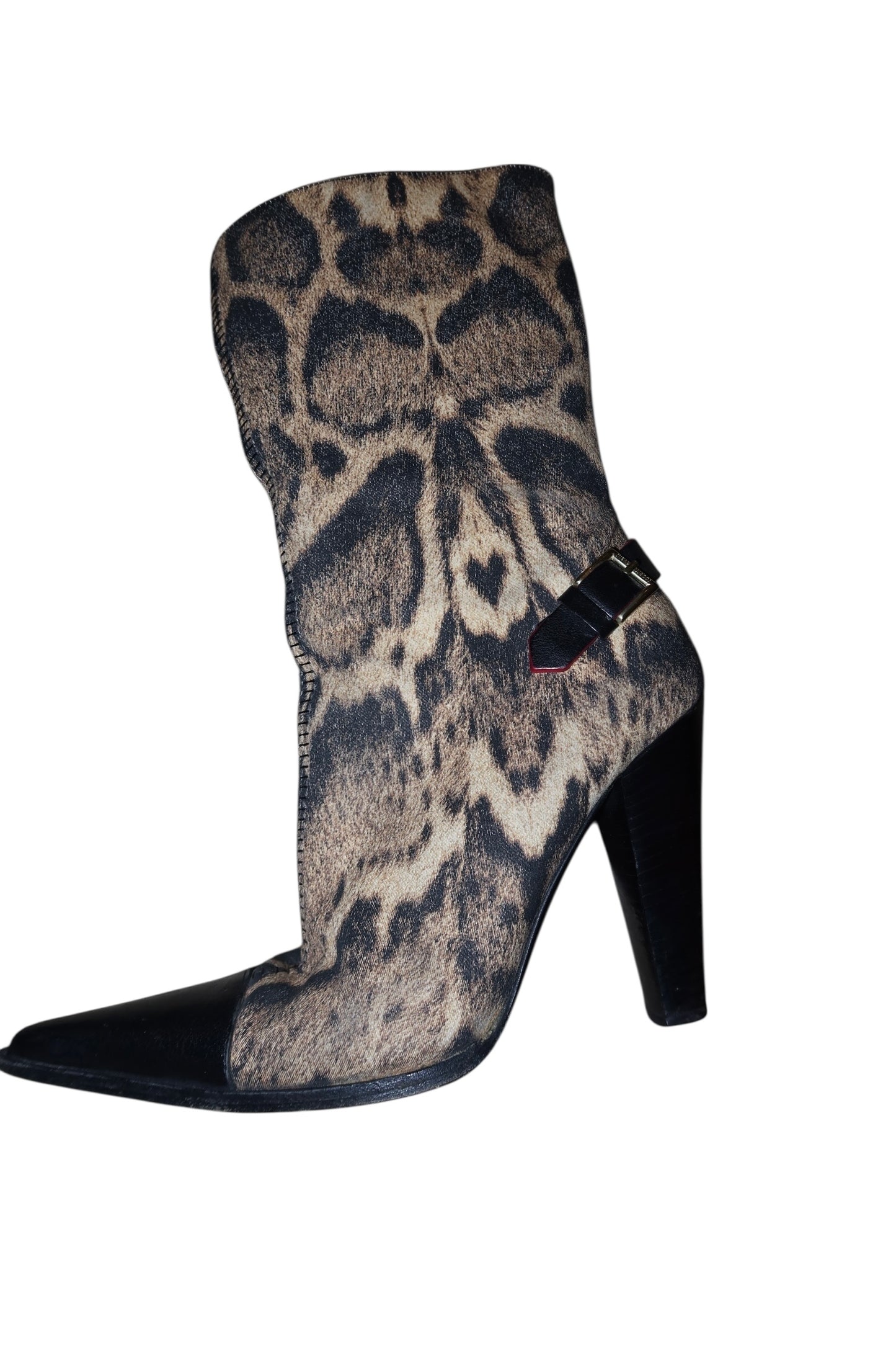 Roberto Cavalli Leopard boots (37)