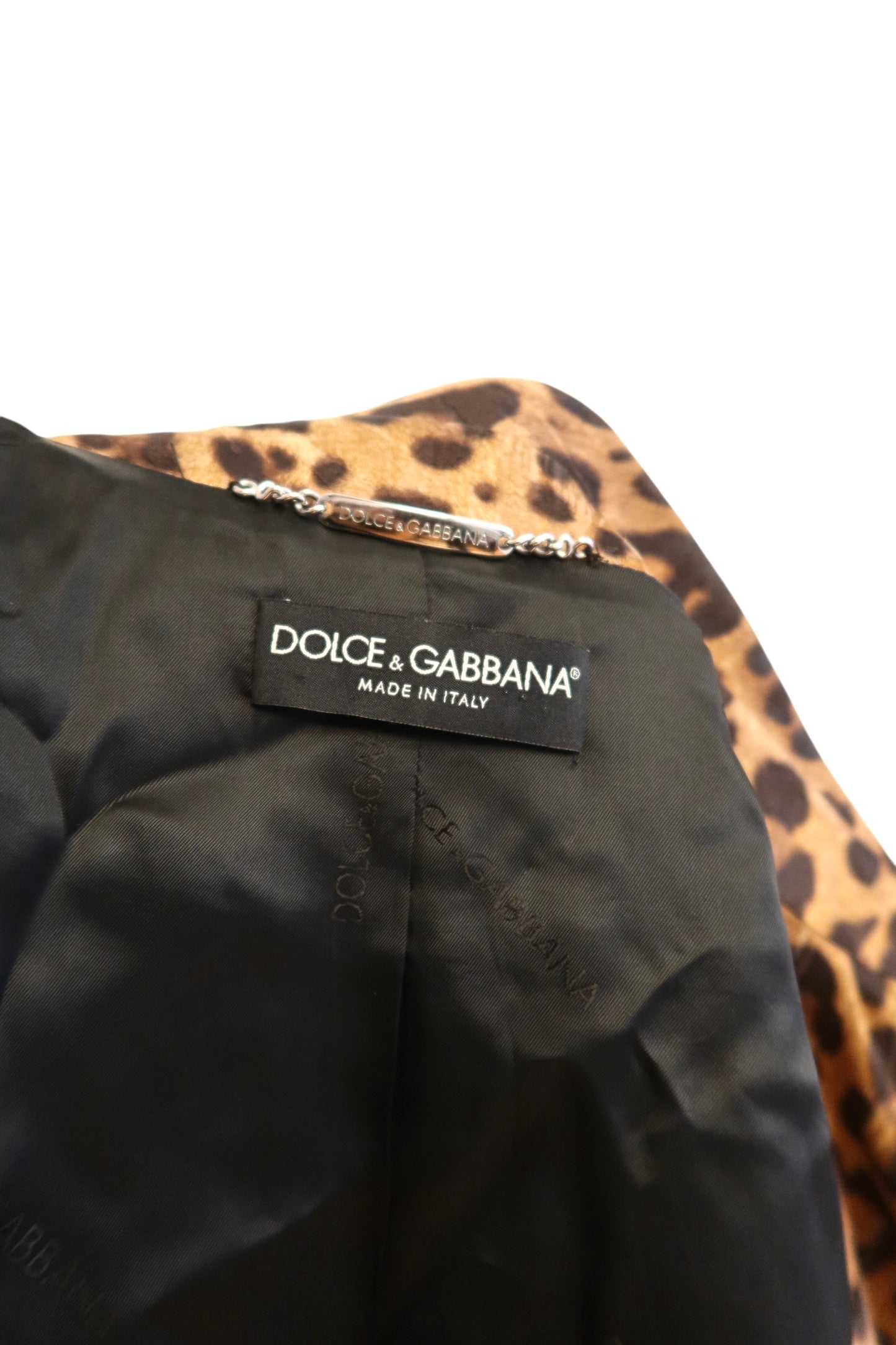 Dolce & Gabbana leopard jacket