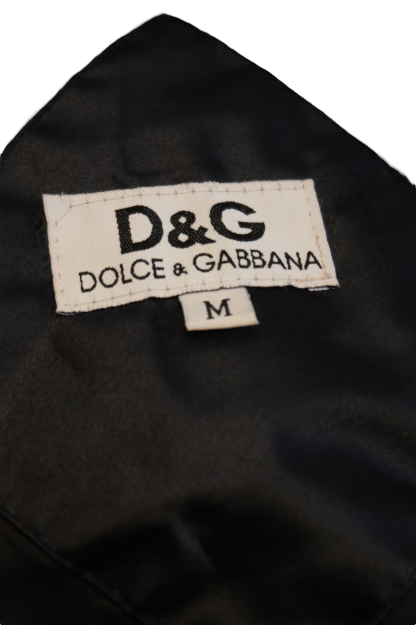 Dolce & Gabbana black trench coat size M