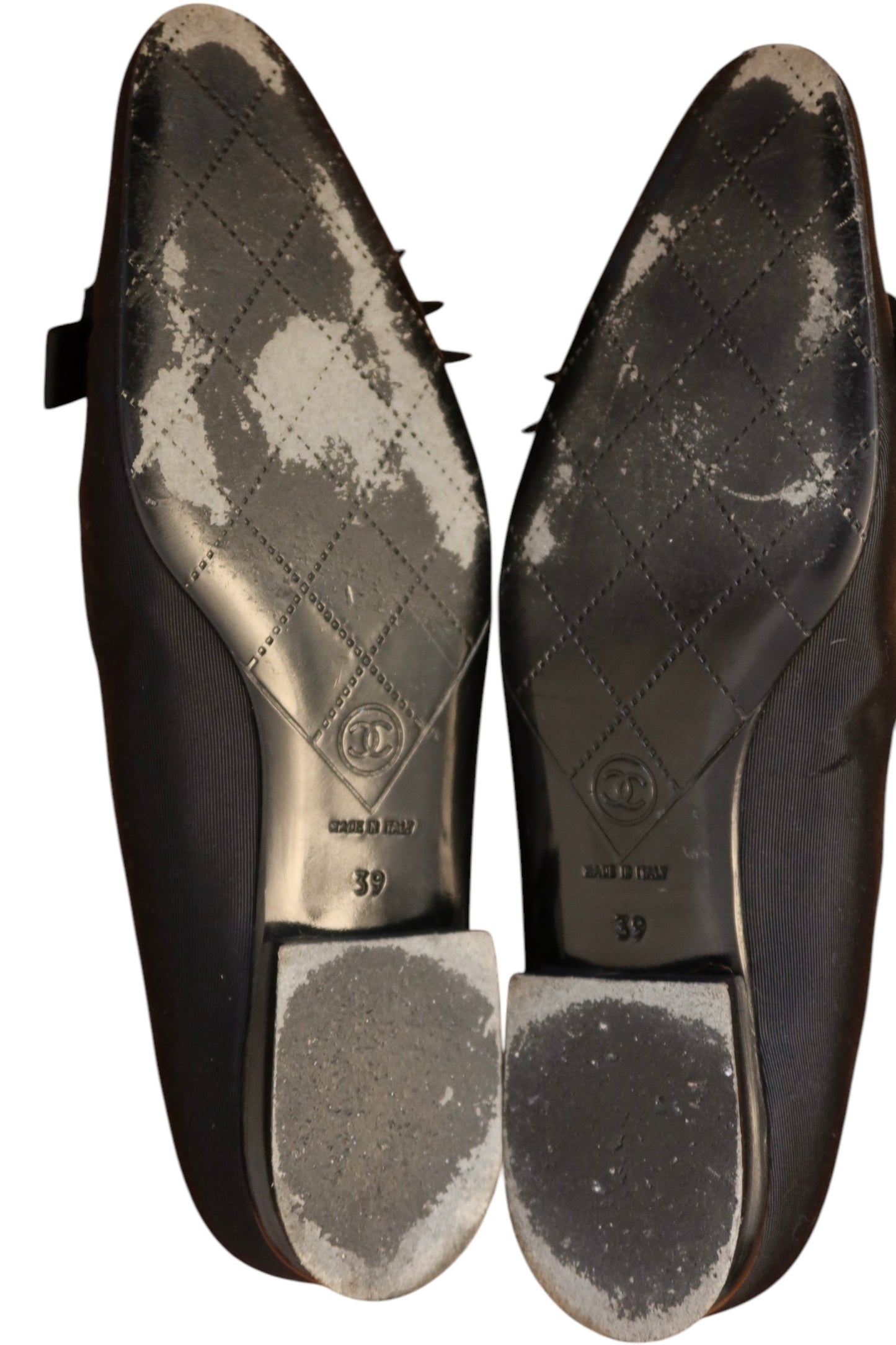 Chanel camellia pearl flats (39)