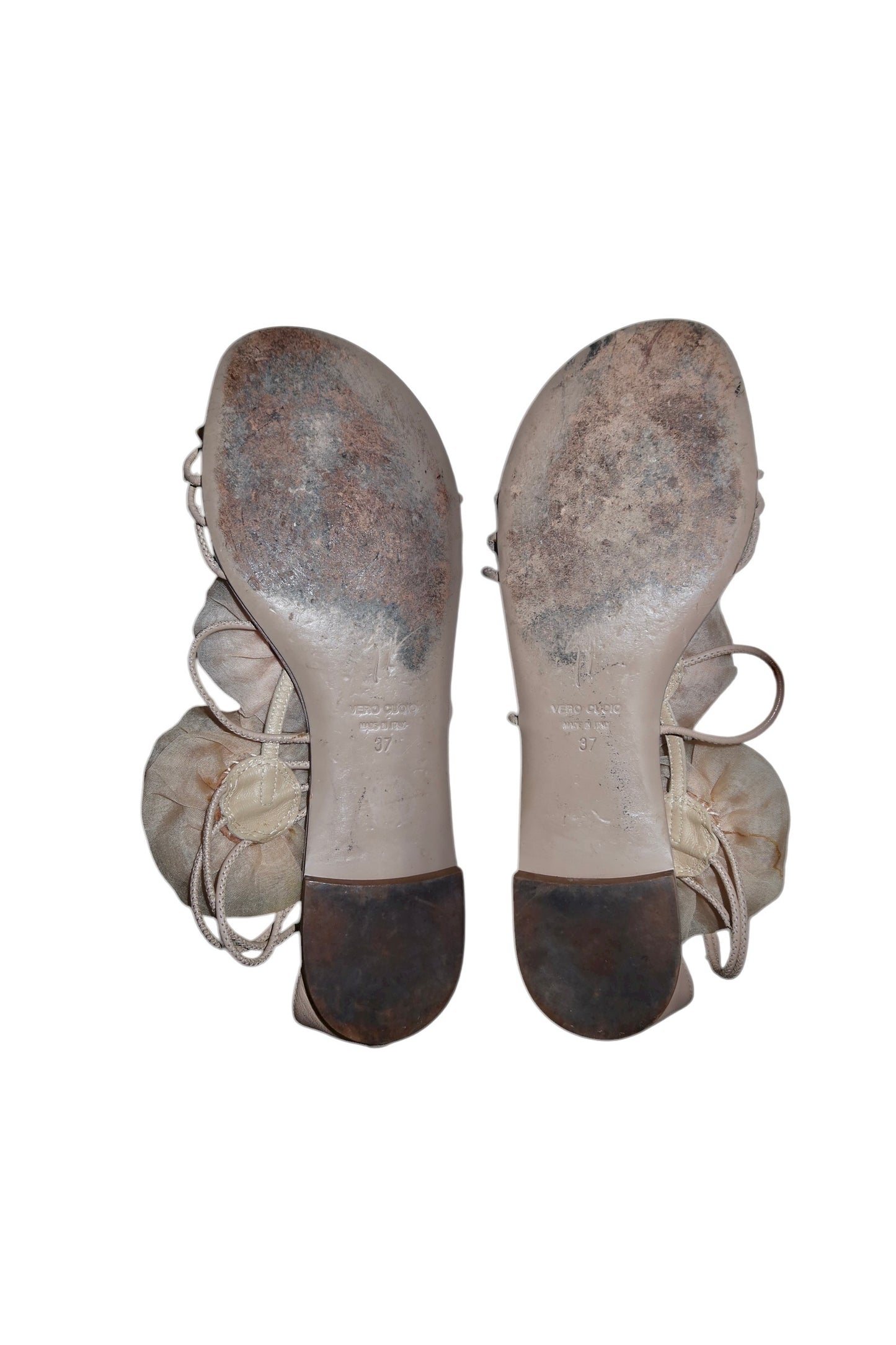 Giuseppe Zanotti pink/nude flowers sandals (37)