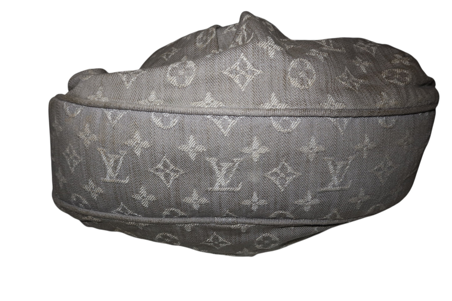 Louis Vuitton grey denim Mahina bag
