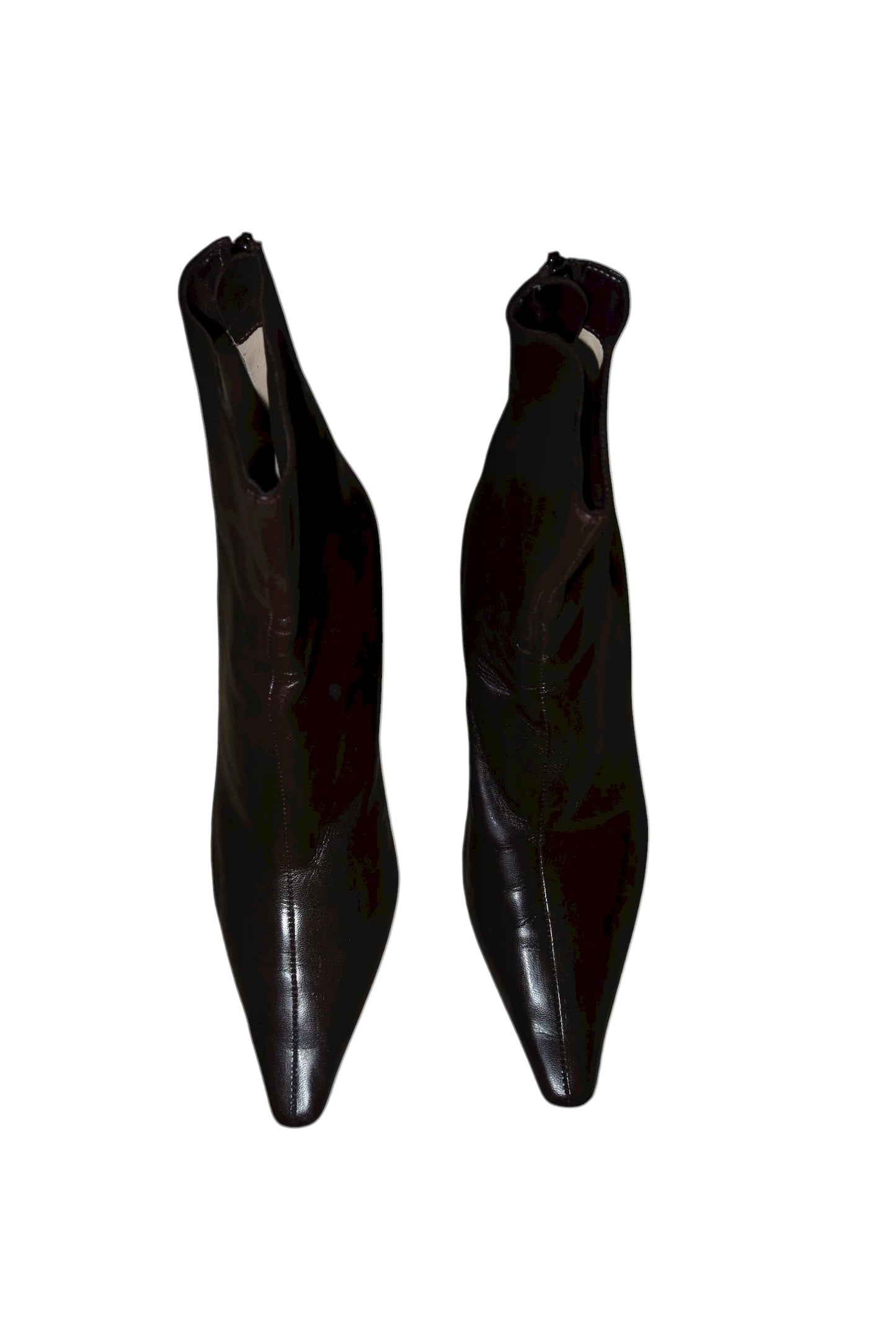 Jimmy Choo dark brown booties (35.5)