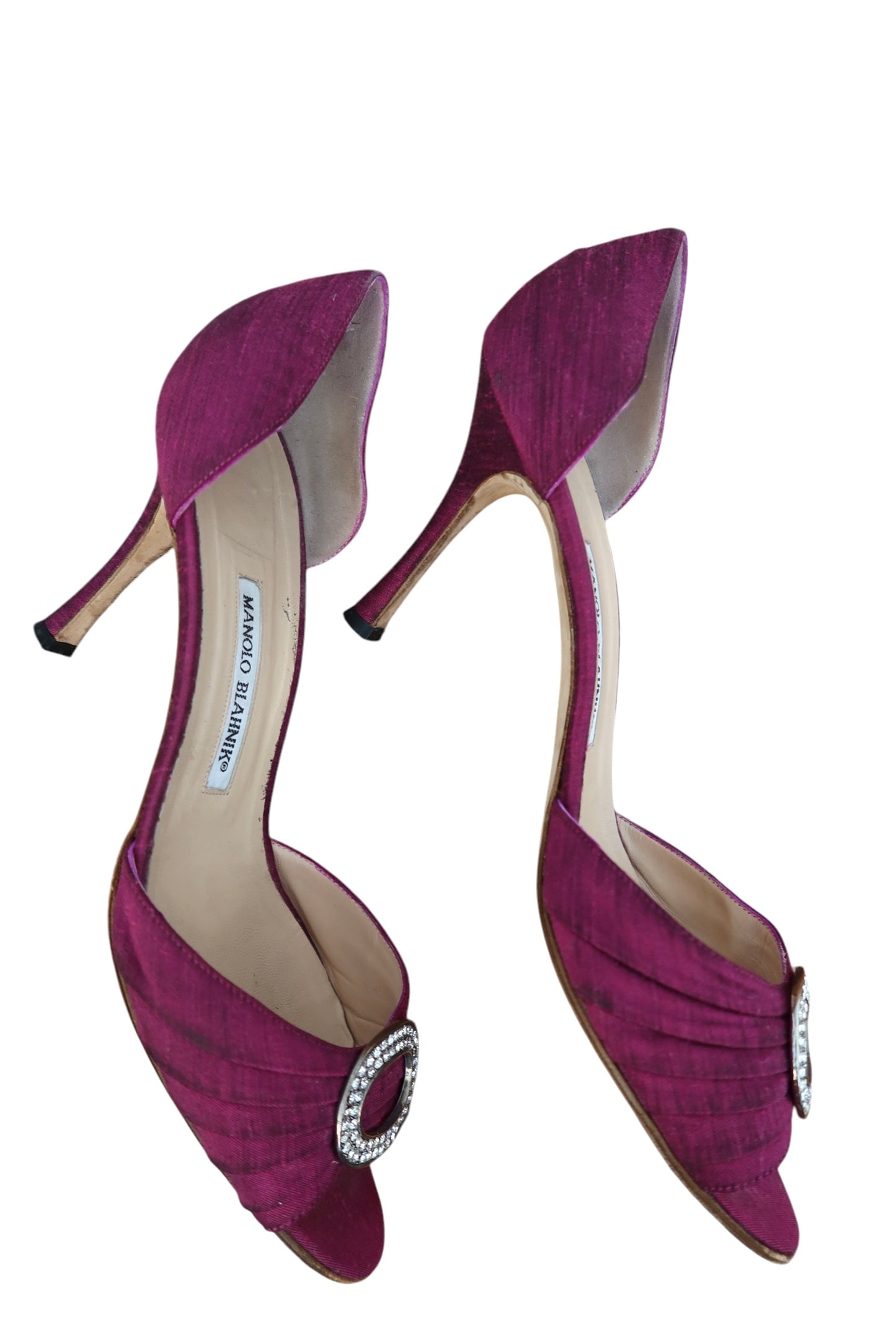 Manolo Blahnik Sedaraby embellished heels (42)