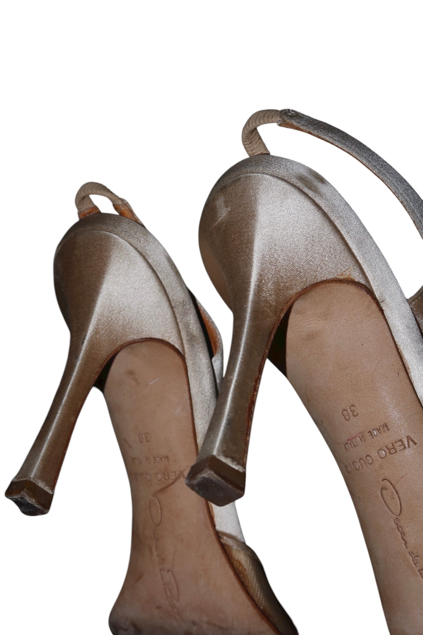 Oscar de la Renta mesh and embroidered flowers heels (38)