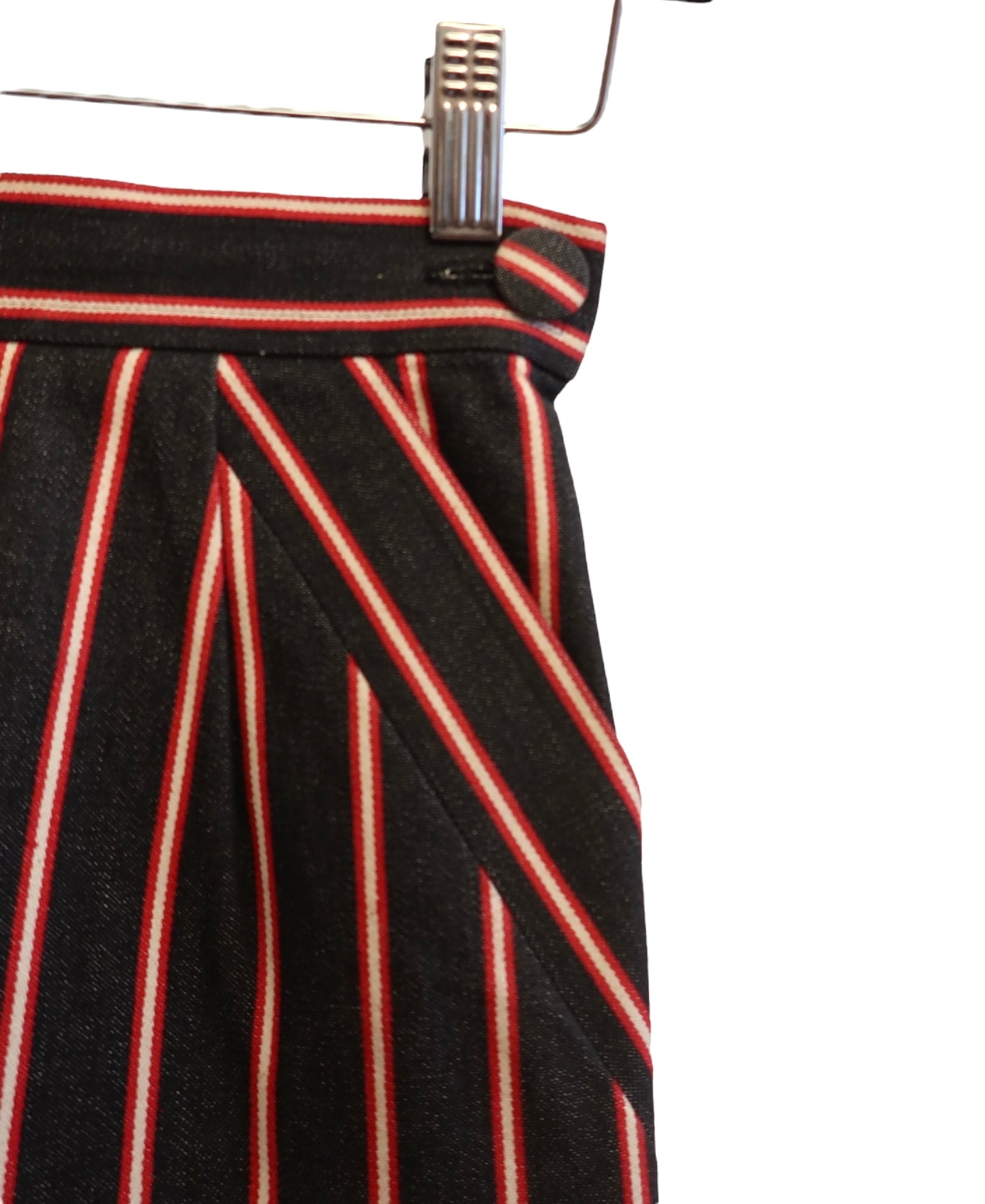 Yves Saint Laurent striped skirt