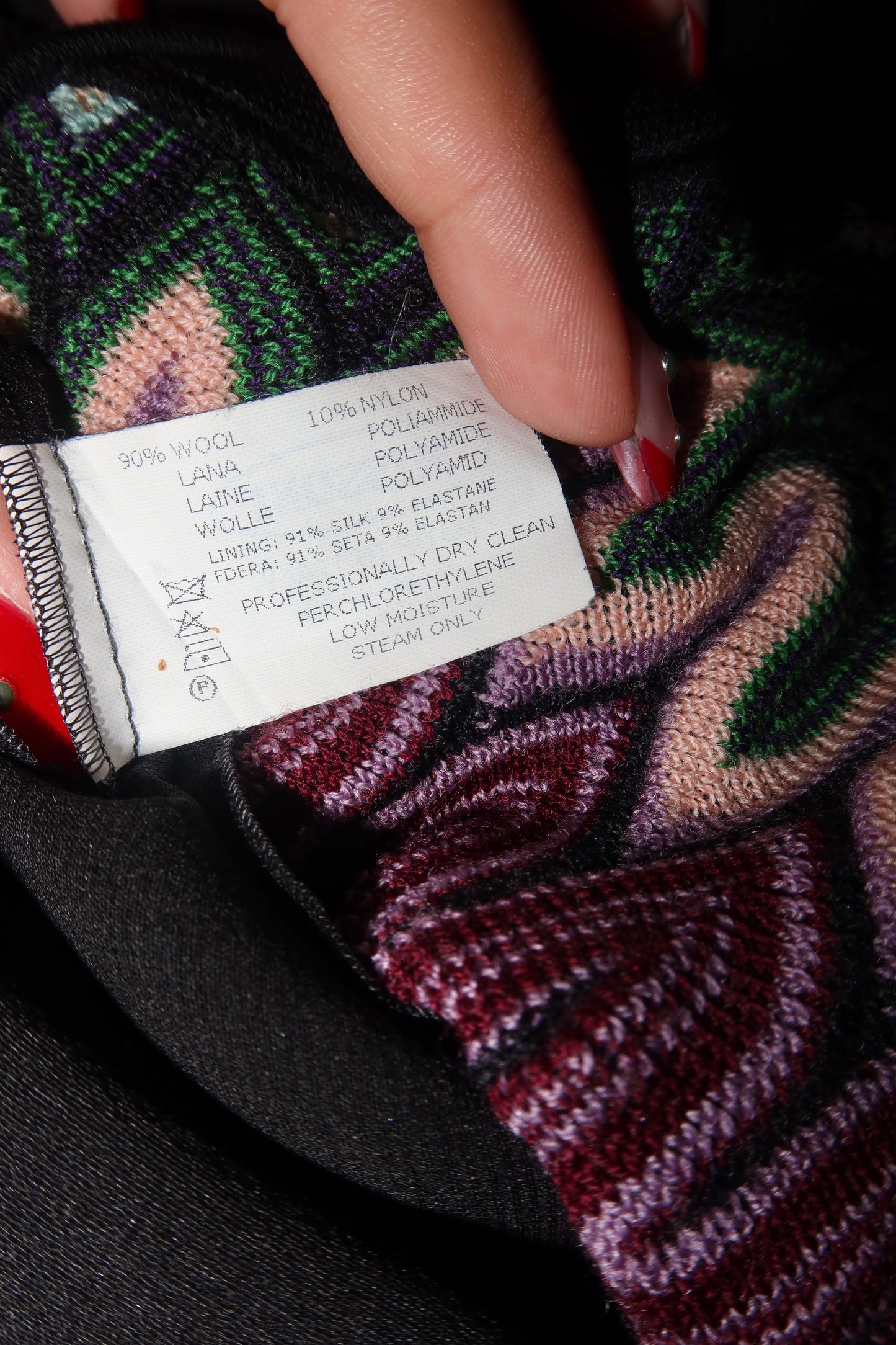 Missoni multi color print skirt (44)
