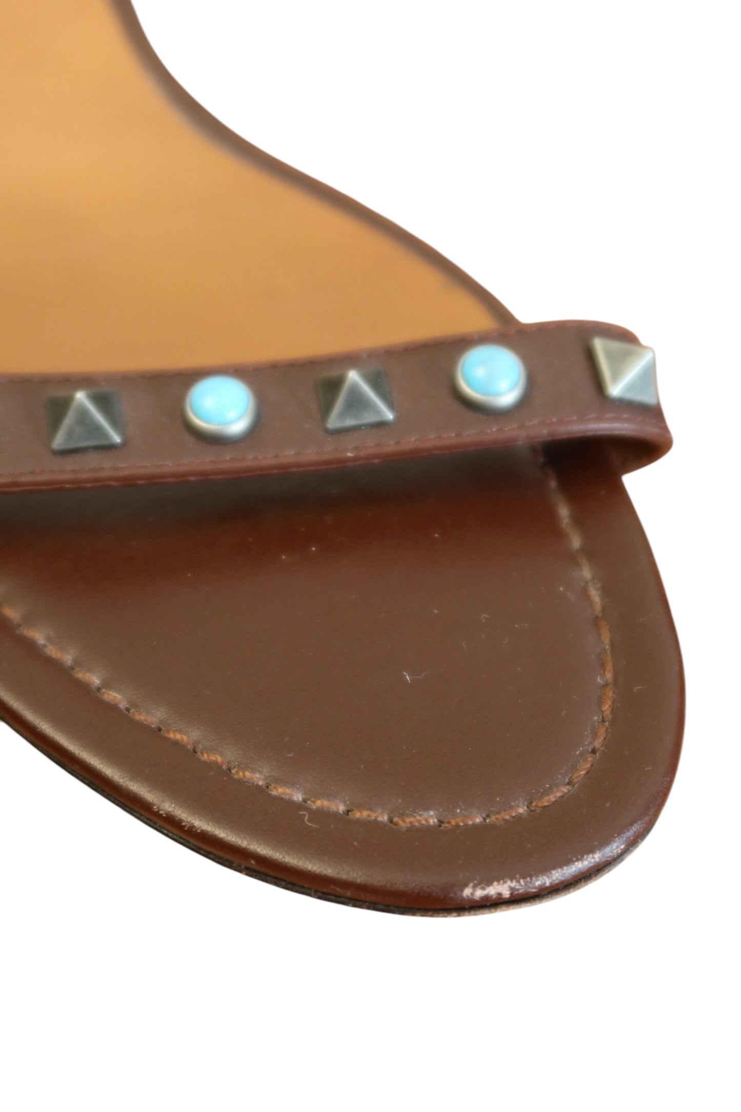 Valentino Aztec style rockstud sandals (39)