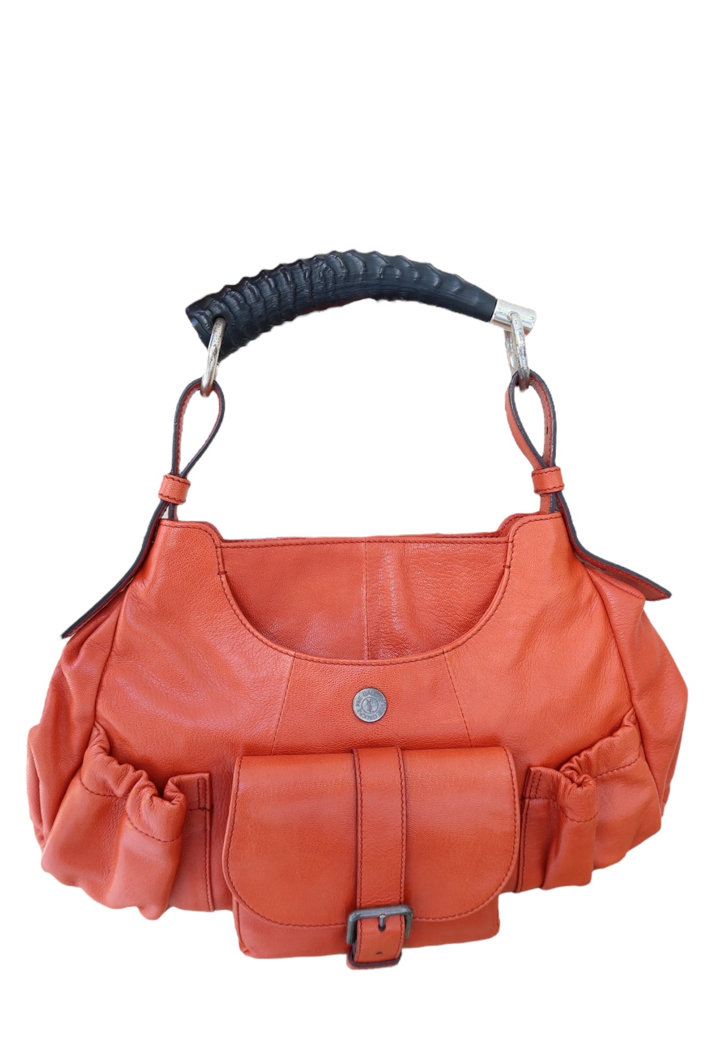 Yves Saint Laurent Mala Mala orange bag