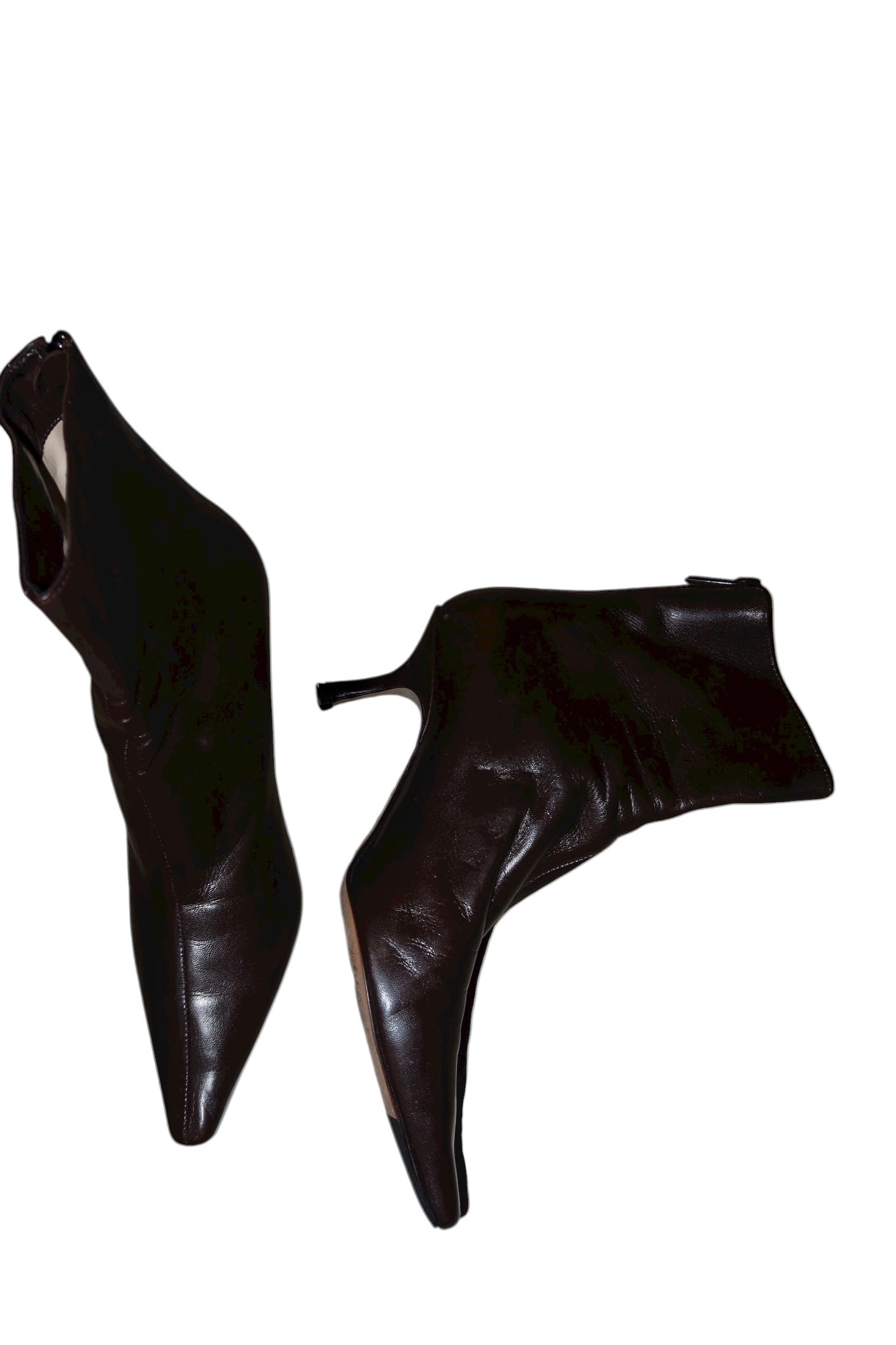 Jimmy Choo dark brown booties (35.5)