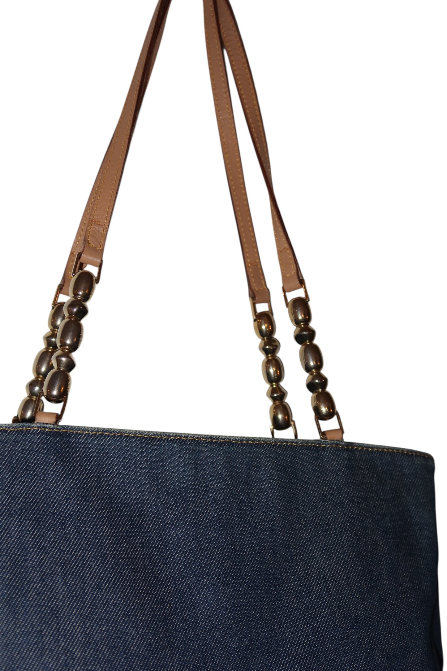 Dior denim tote bag