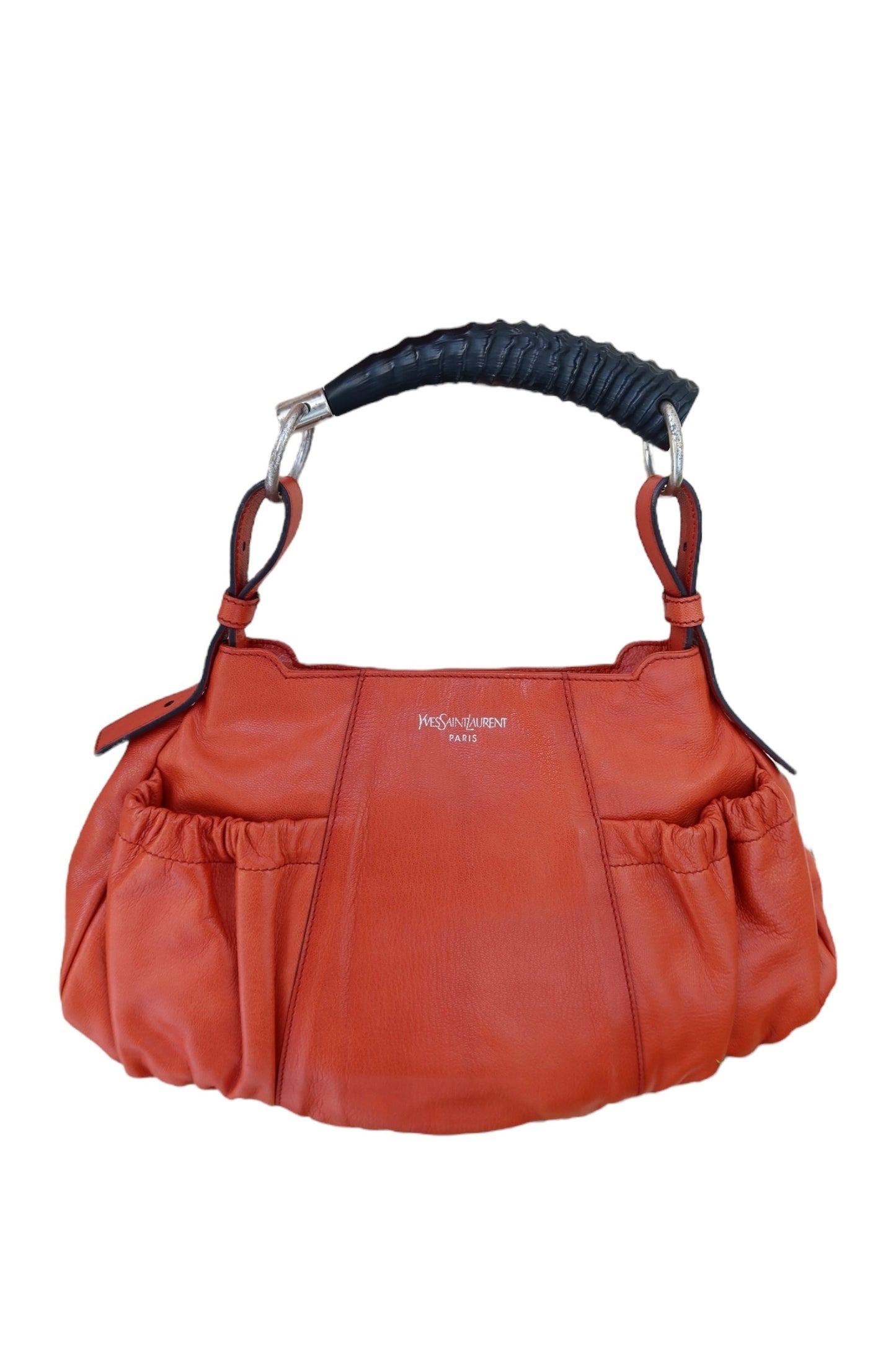 Yves Saint Laurent Mala Mala orange bag