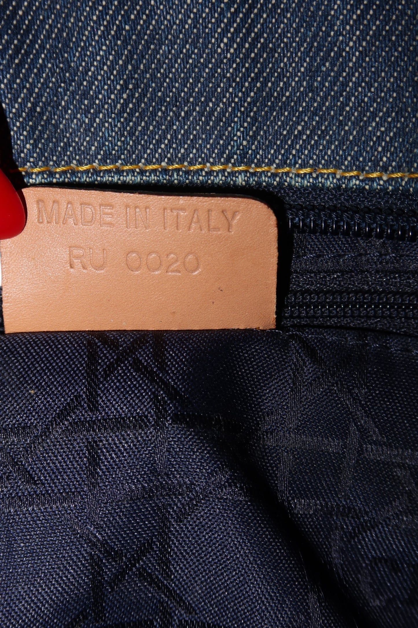 Dior denim tote bag