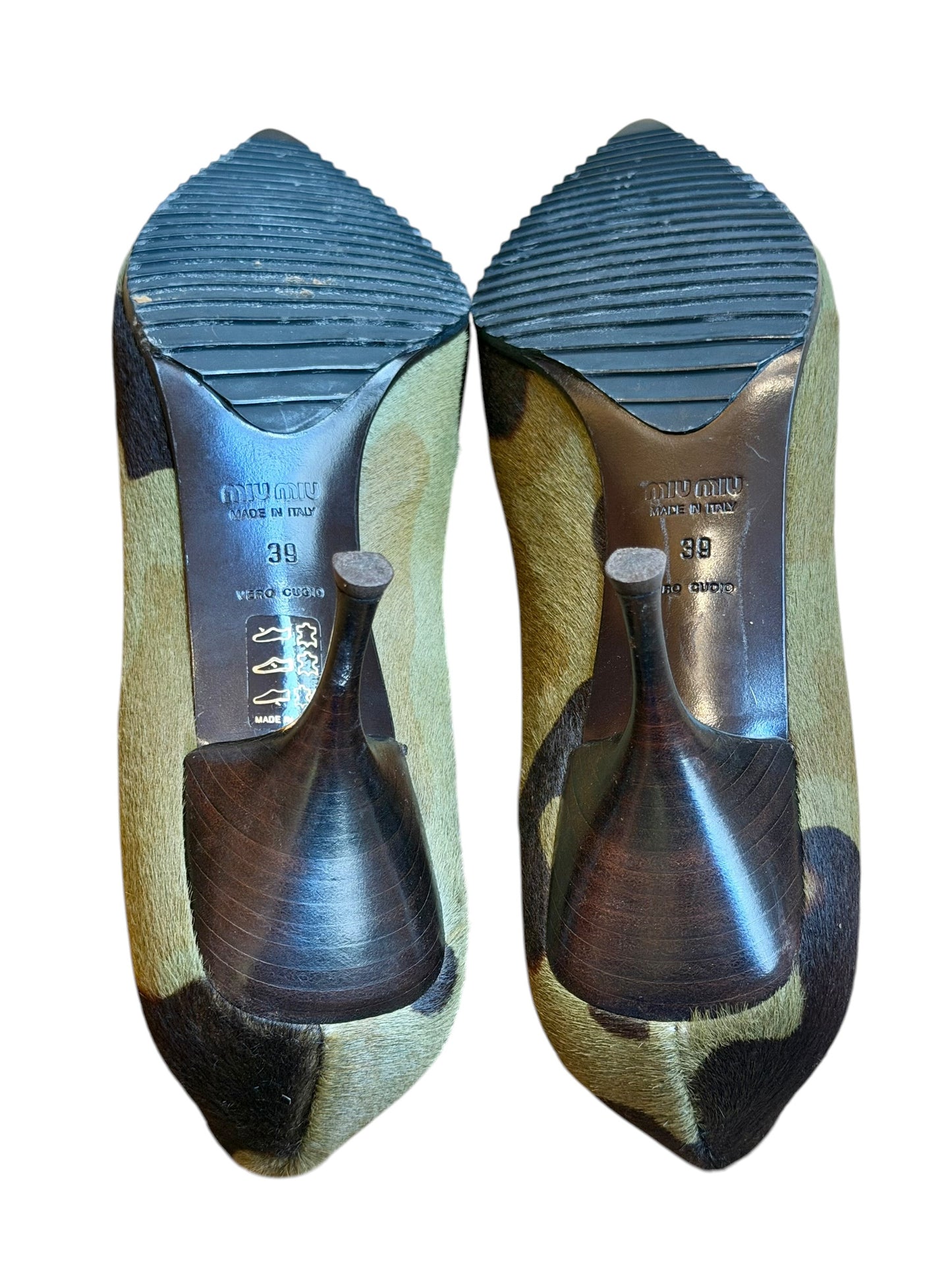 Miu Miu ponyhair camo heels (39)