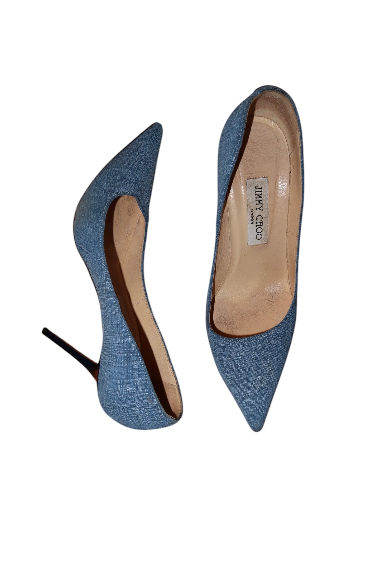 Jimmy Choo denim heels (38)