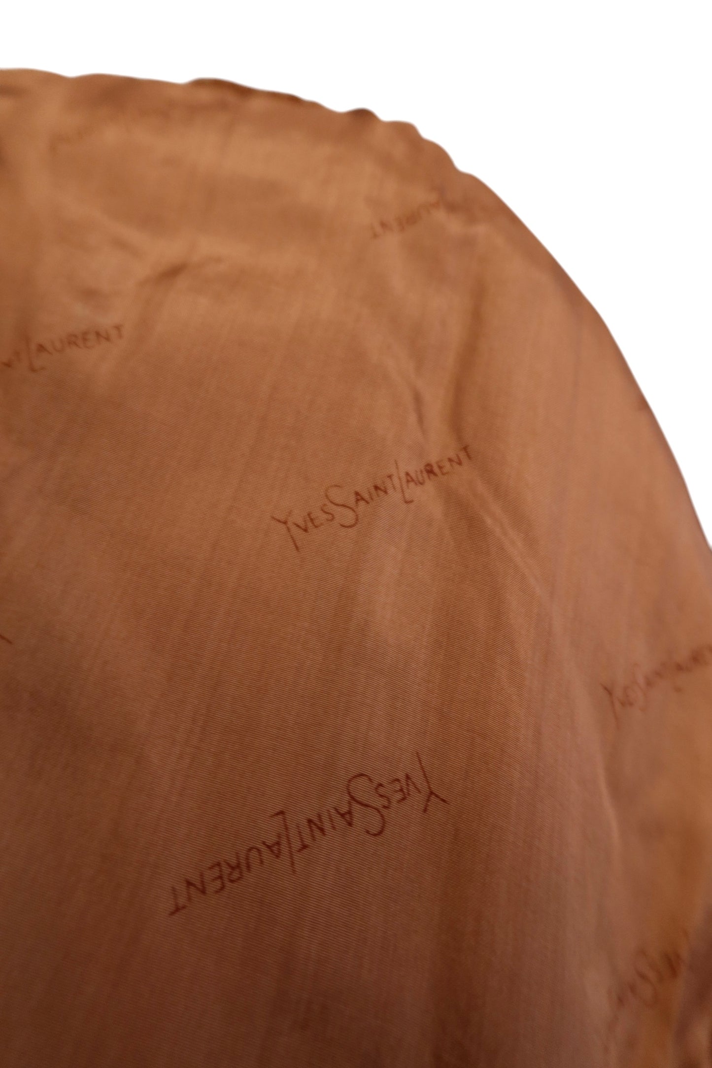 Yves Saint Laurent brown suede jacket