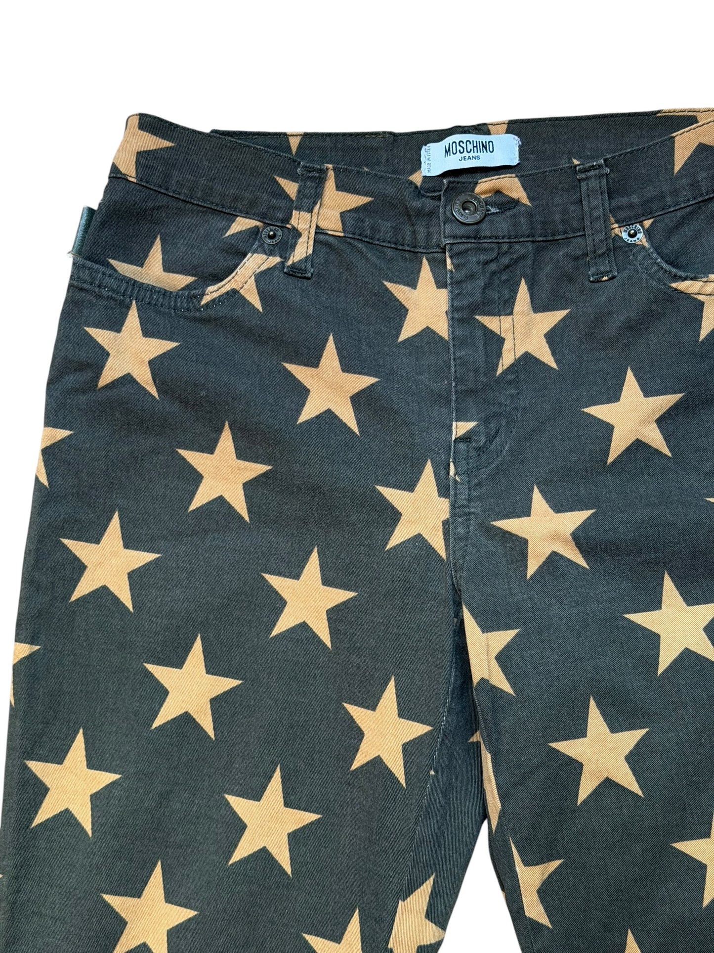 Moschino denim star pants