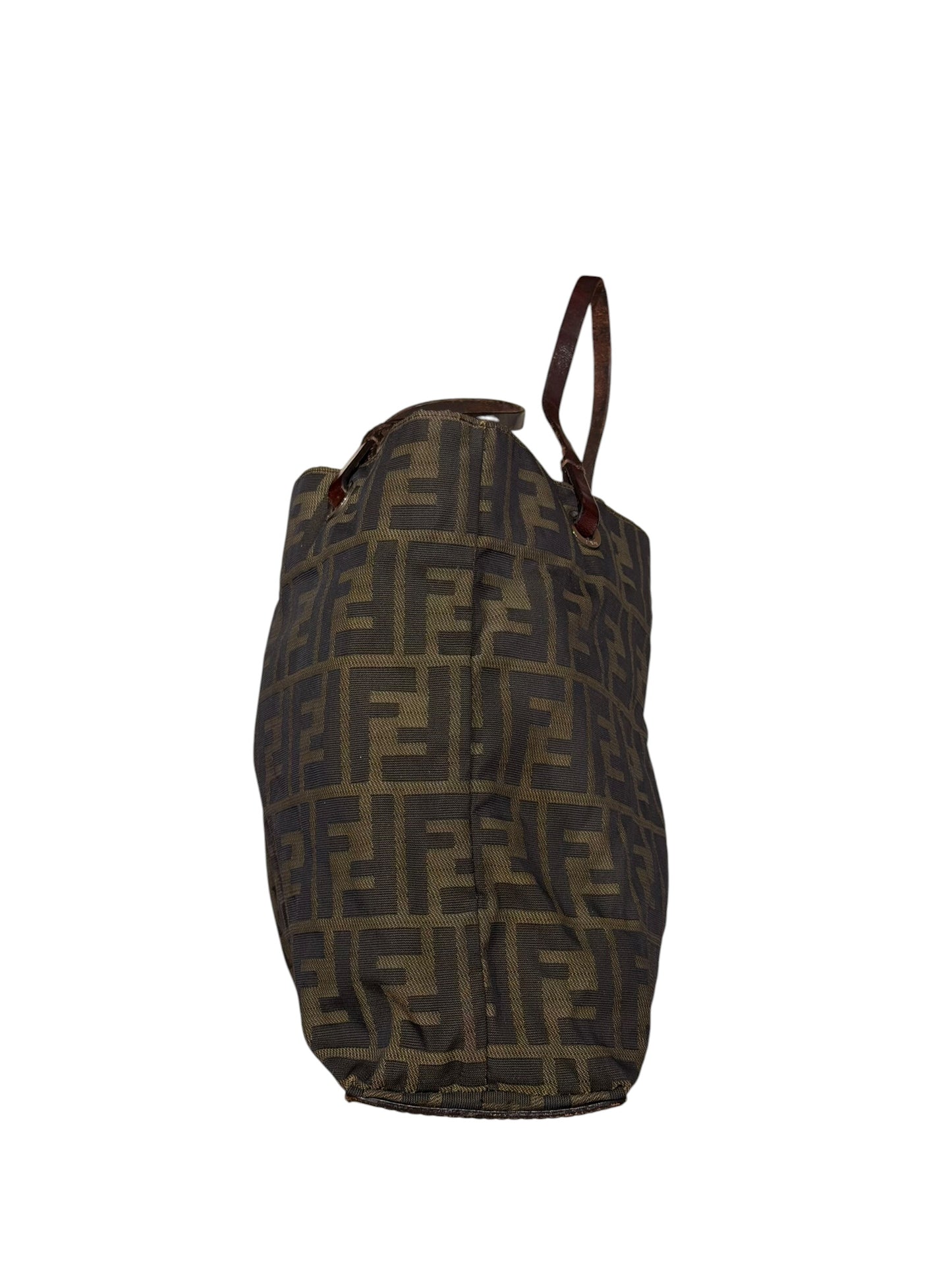 Fendi zucca canvas tote bag