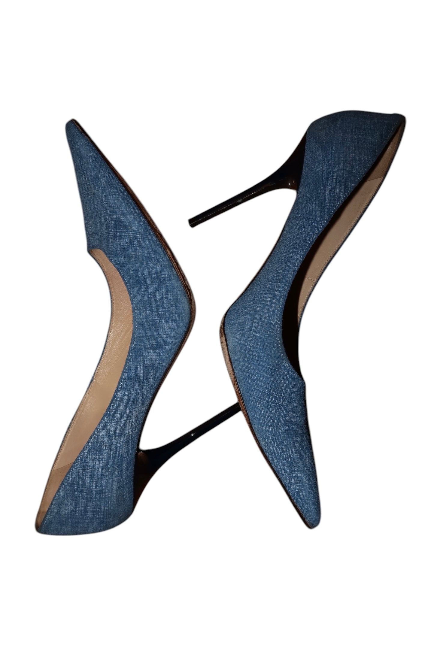 Jimmy Choo denim heels (38)