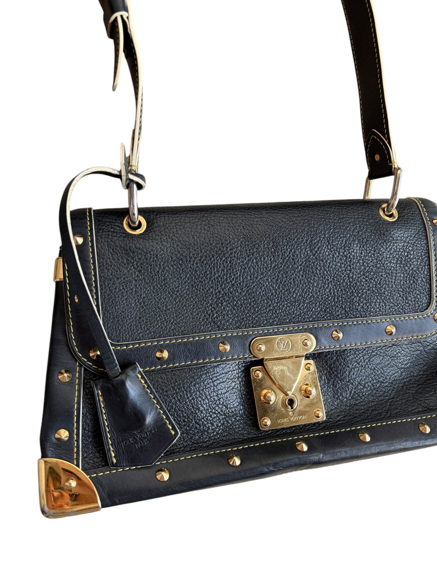 Louis Vuitton black Suhali L’Aimable bag