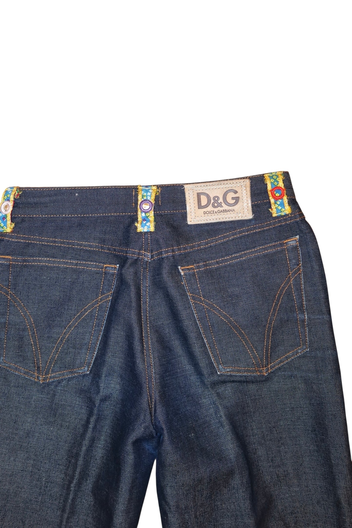 Dolce & Gabbana embroidered jeans (40)