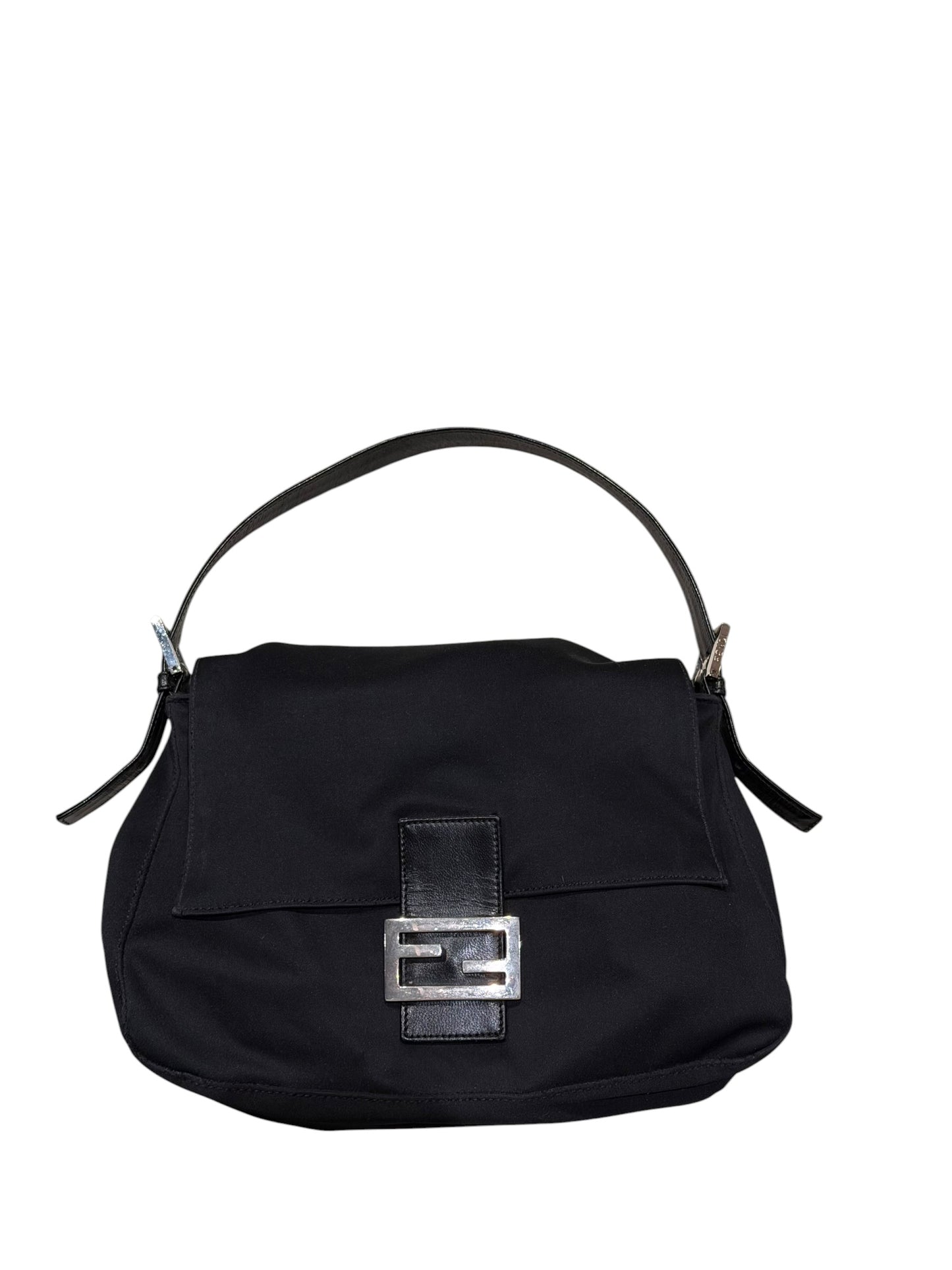 Fendi black neoprene mama bag