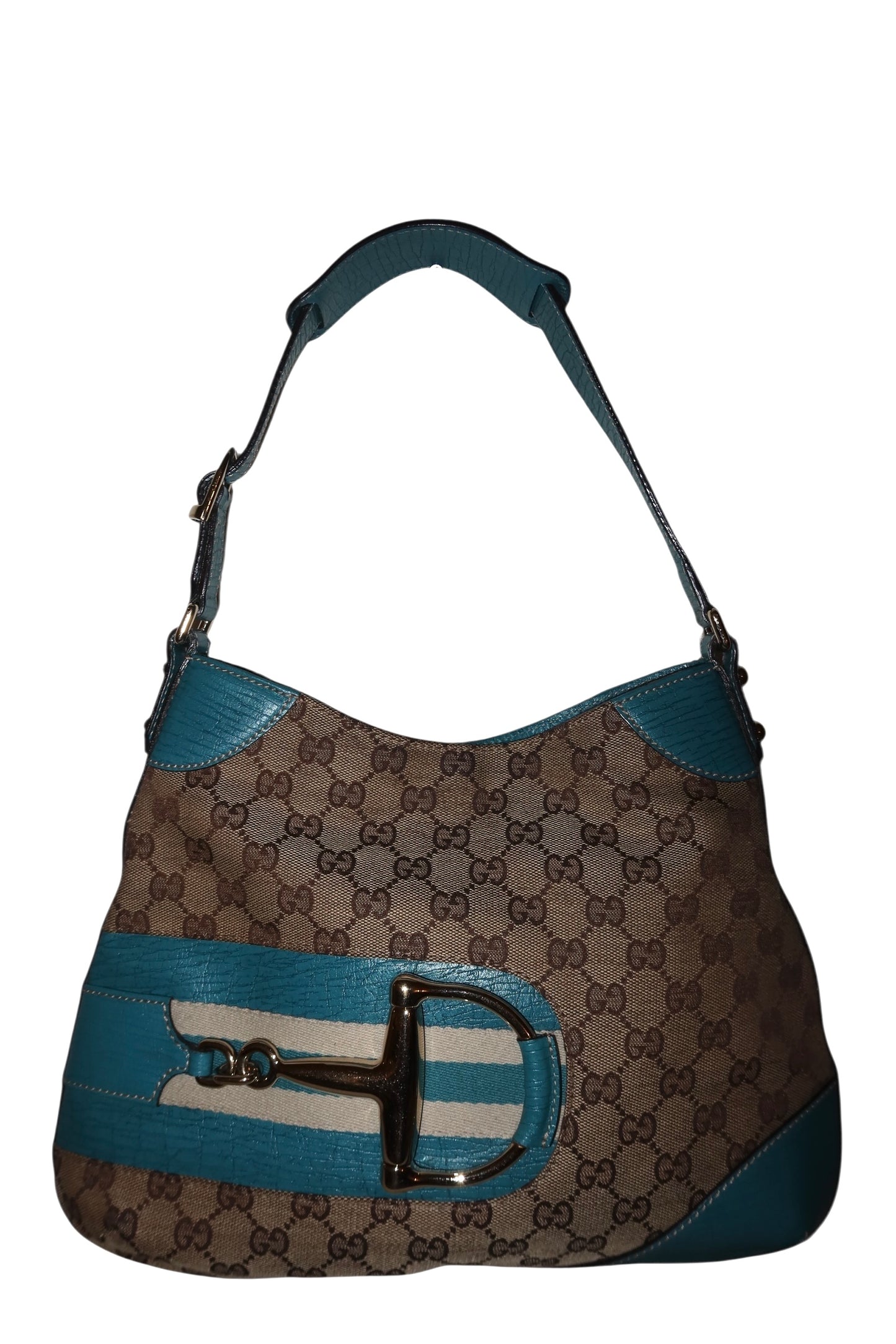 Gucci blue Hasler bag