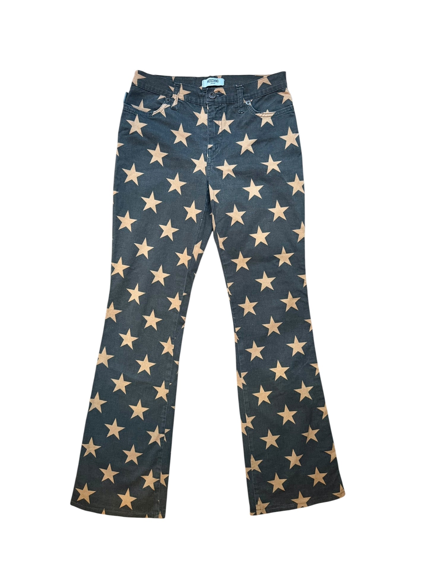 Moschino denim star pants