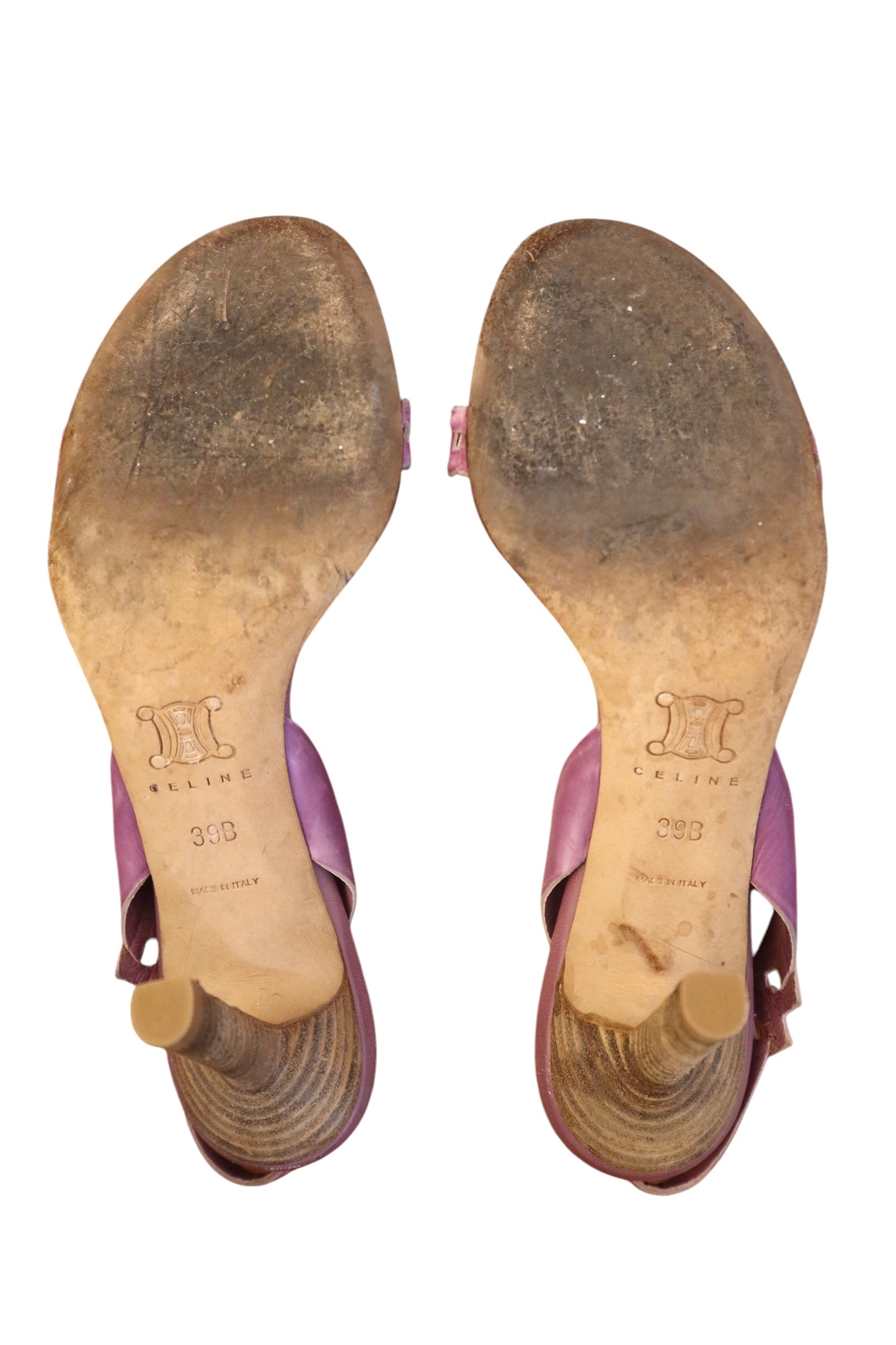 Celine mauve square strappings heels (39)