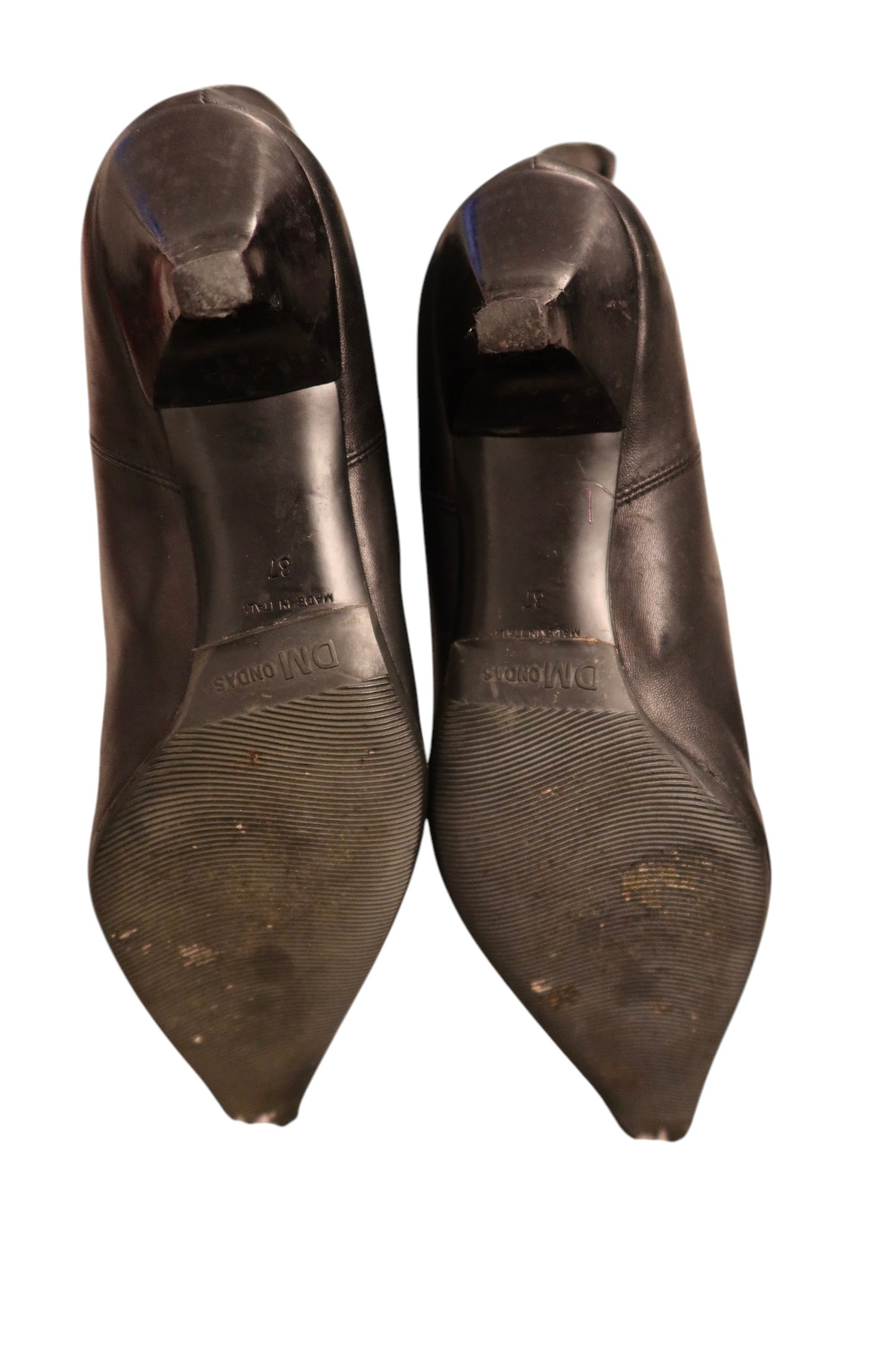 Dior black boots with star and piercing Galliano era (37)