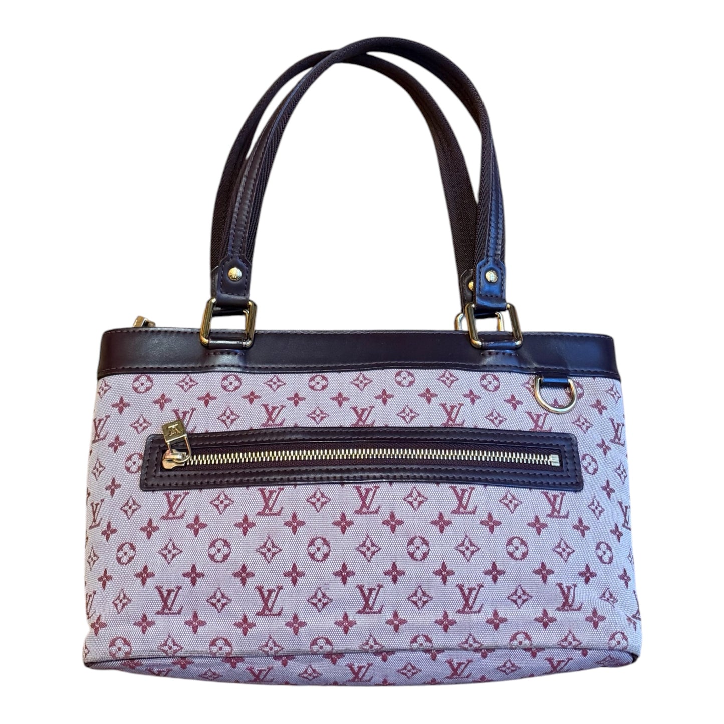 Louis Vuitton burgundy monogram Lucille bag